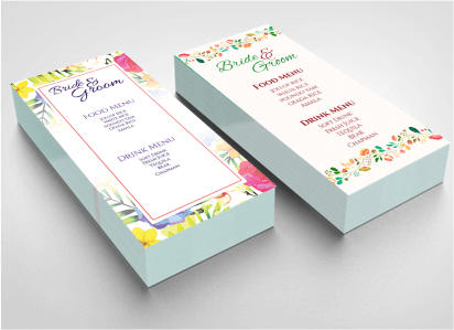 Menus & Hospitality